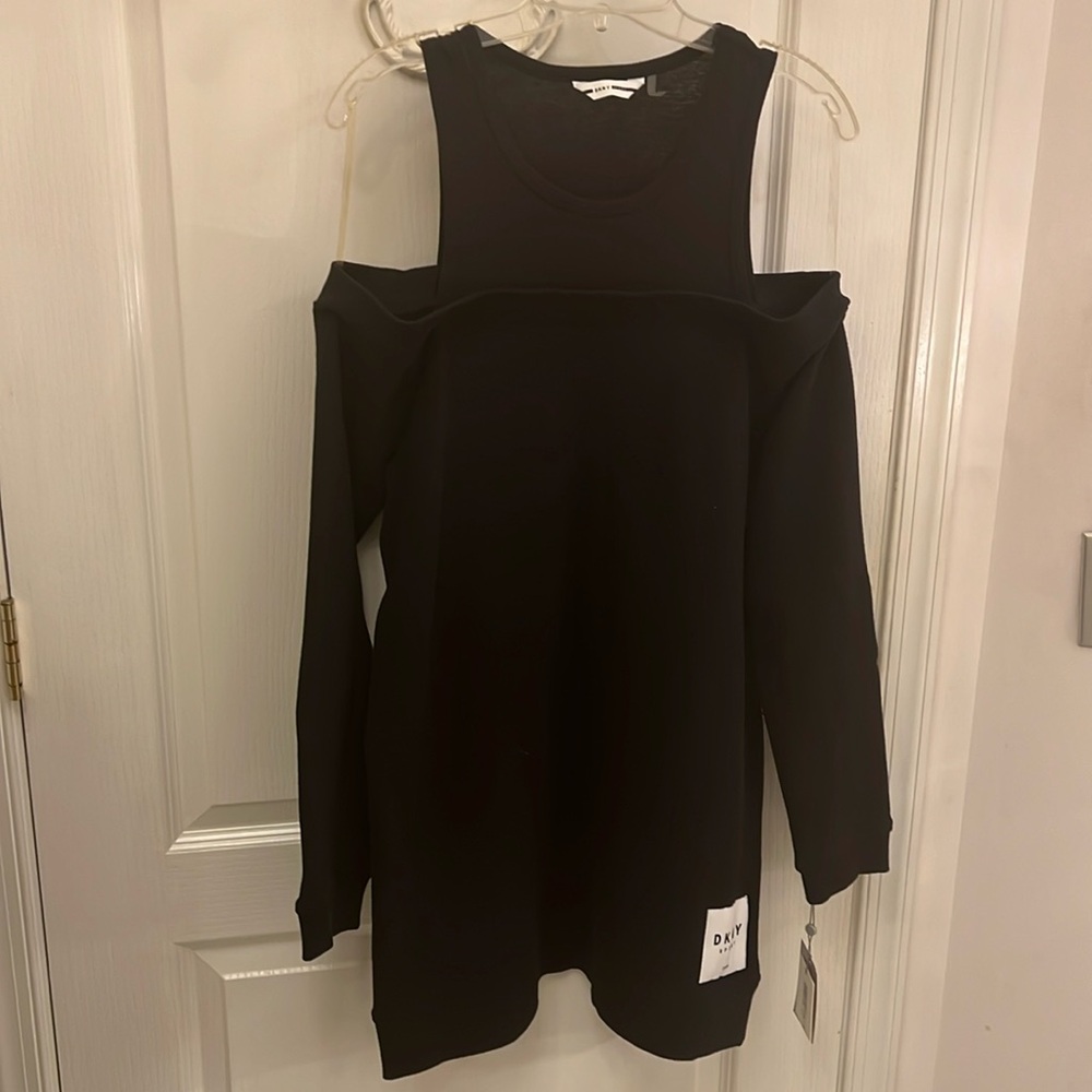 DNKY Cold Shoulder Sport Dress